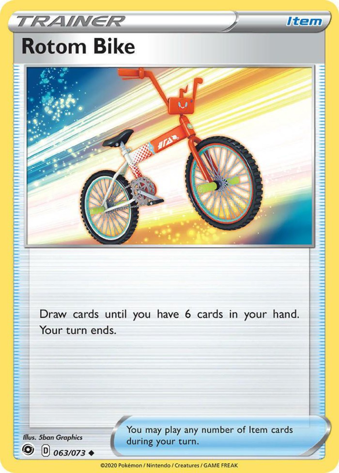 Carte Pokémon: Rotom Bike [Moticyclette]