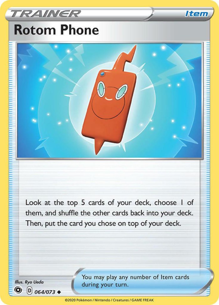 Carte Pokémon: Rotom Phone
 [Motismart]