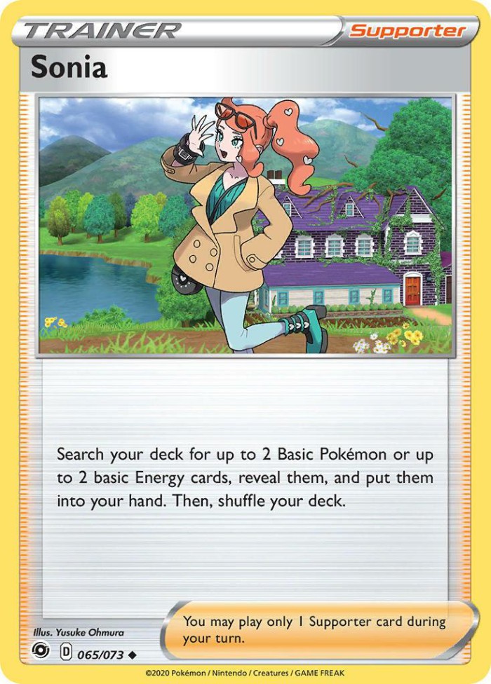 Carte Pokémon: Sonia [Sonya]