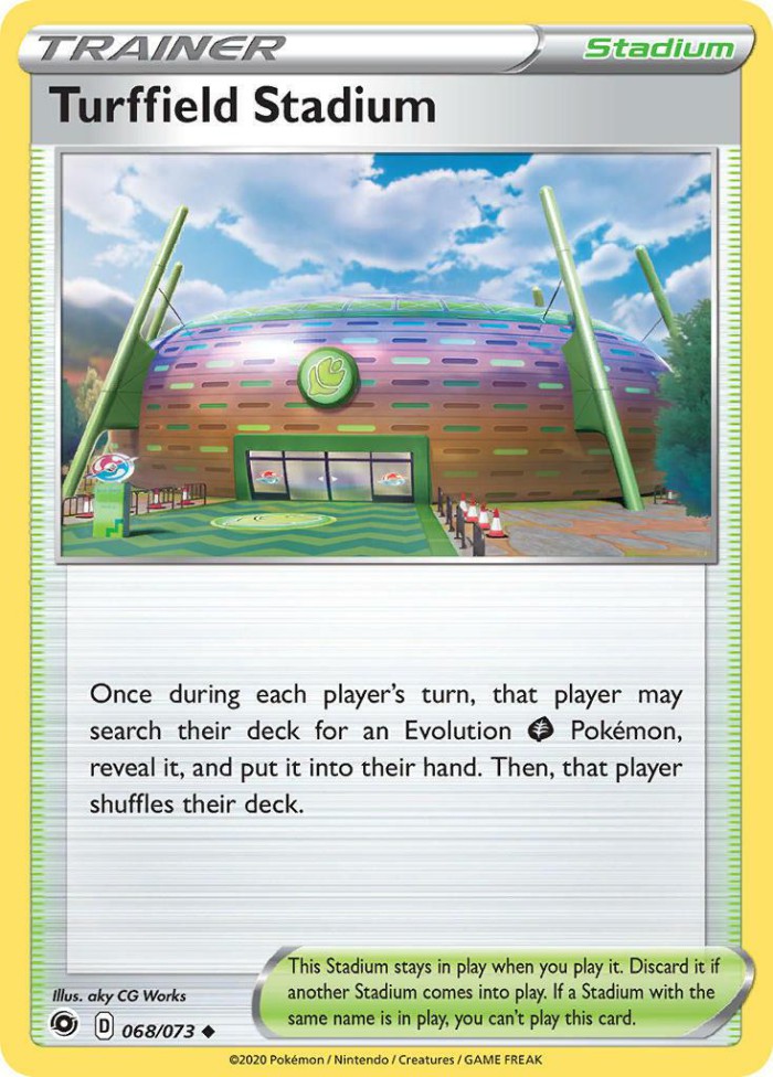 Carte Pokémon: Turffield Stadium [Stade de Greenbury]