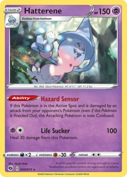 Carte Pokémon: Hatterene