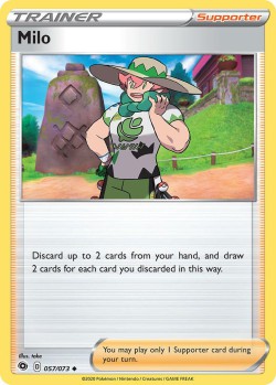 Carte Pokémon: Milo