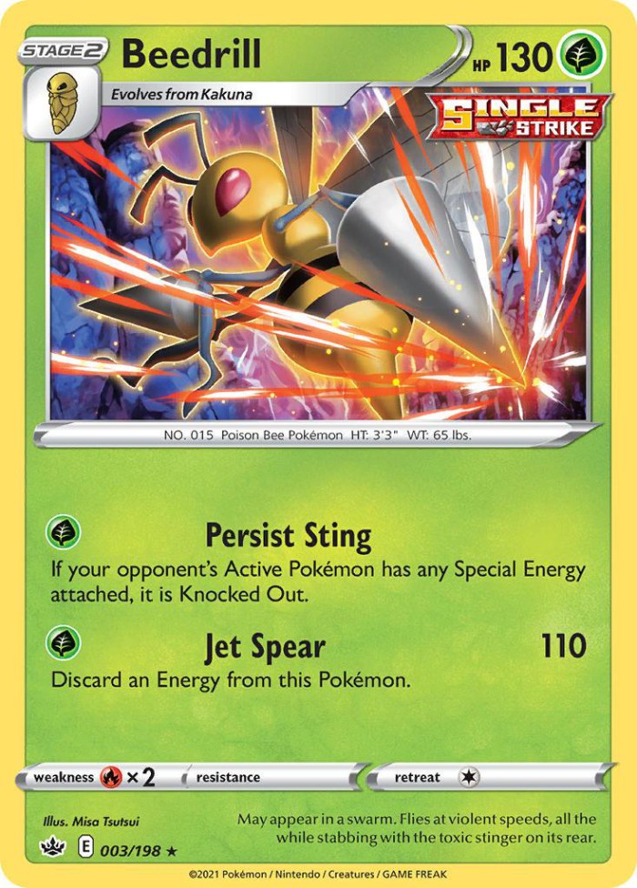 Carte Pokémon: Beedrill [Dardagnan]