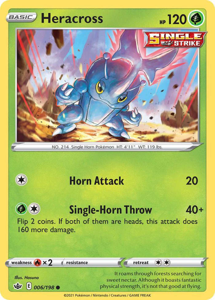 Carte Pokémon: Heracross [Scarhino]