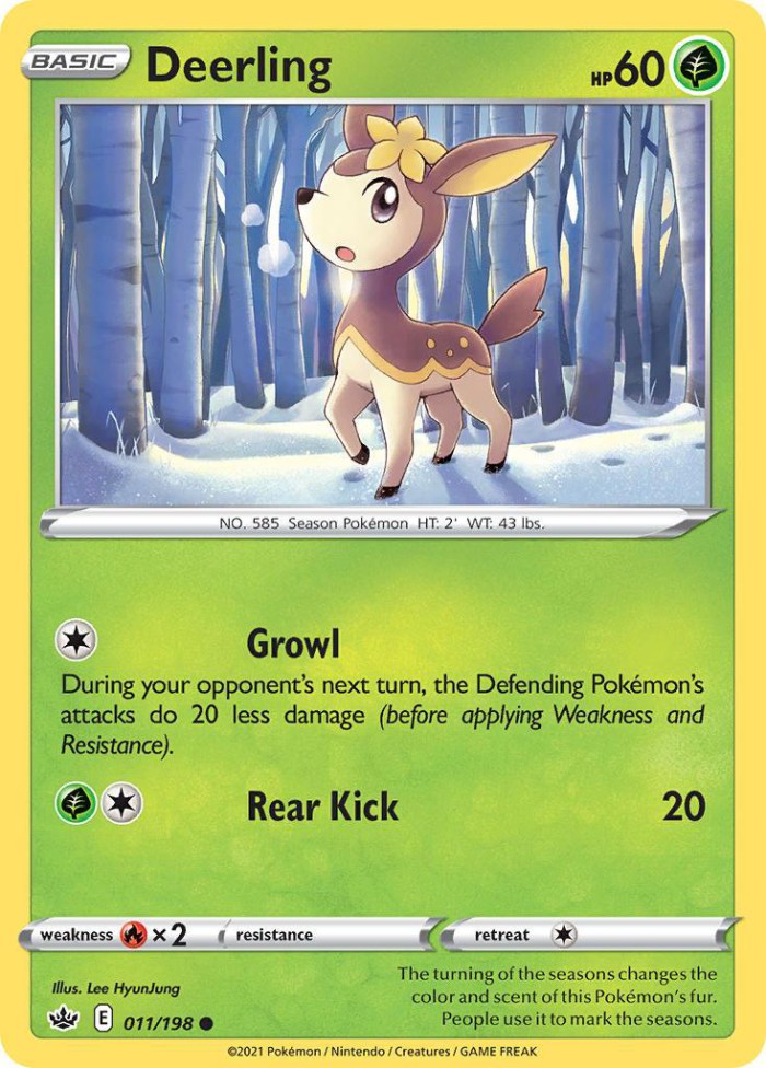 Carte Pokémon: Deerling [Vivaldaim]