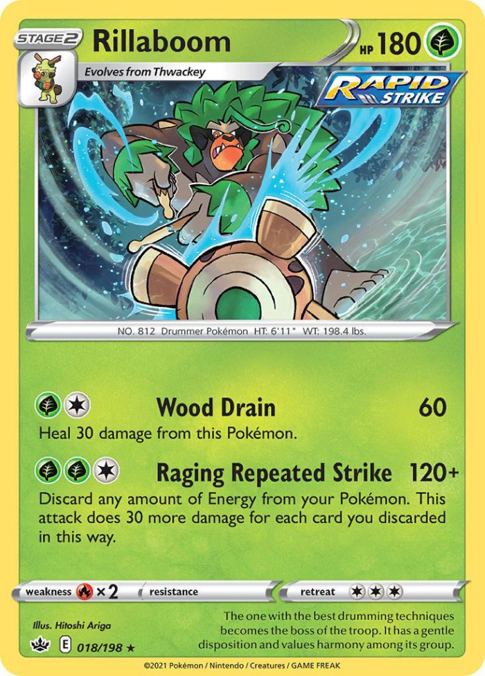 Carte Pokémon: Rillaboom [Gorythmic]