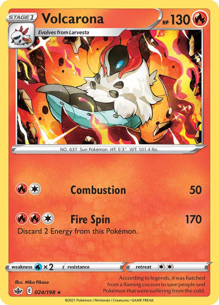 Carte Pokémon: Volcarona [Pyrax]