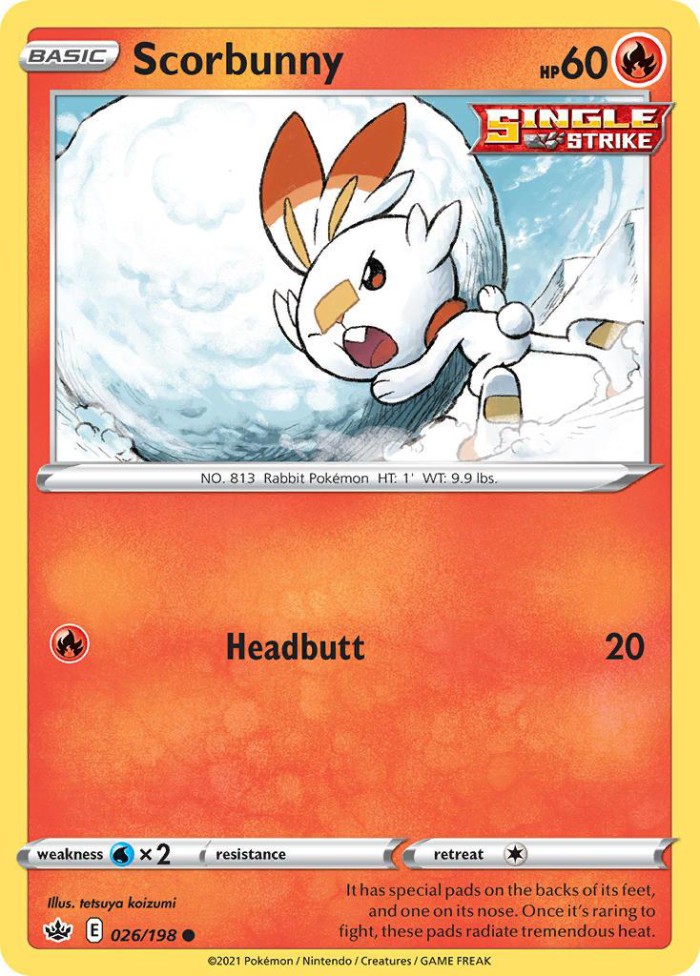 Carte Pokémon: Scorbunny [Flambino]