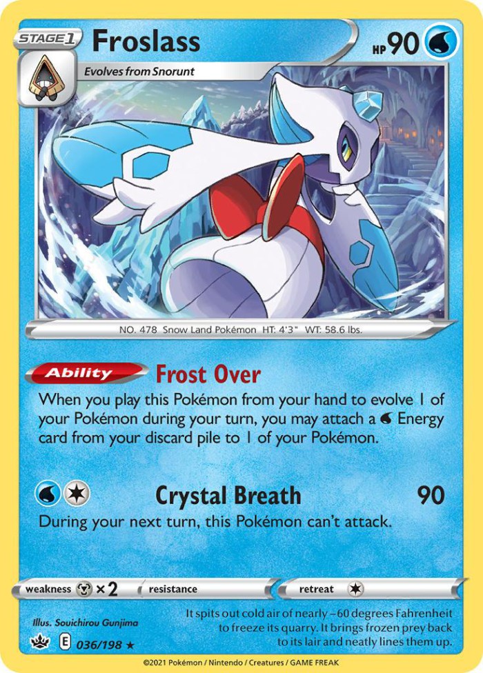 Carte Pokémon: Froslass [Momartik]