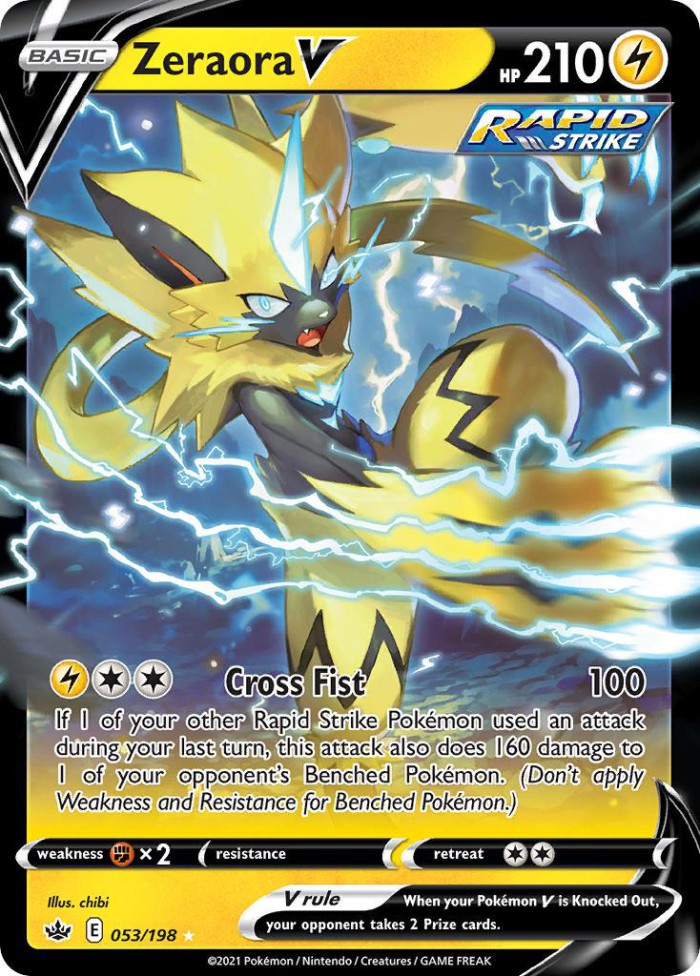 Carte Pokémon: Zeraora V [Zeraora V]