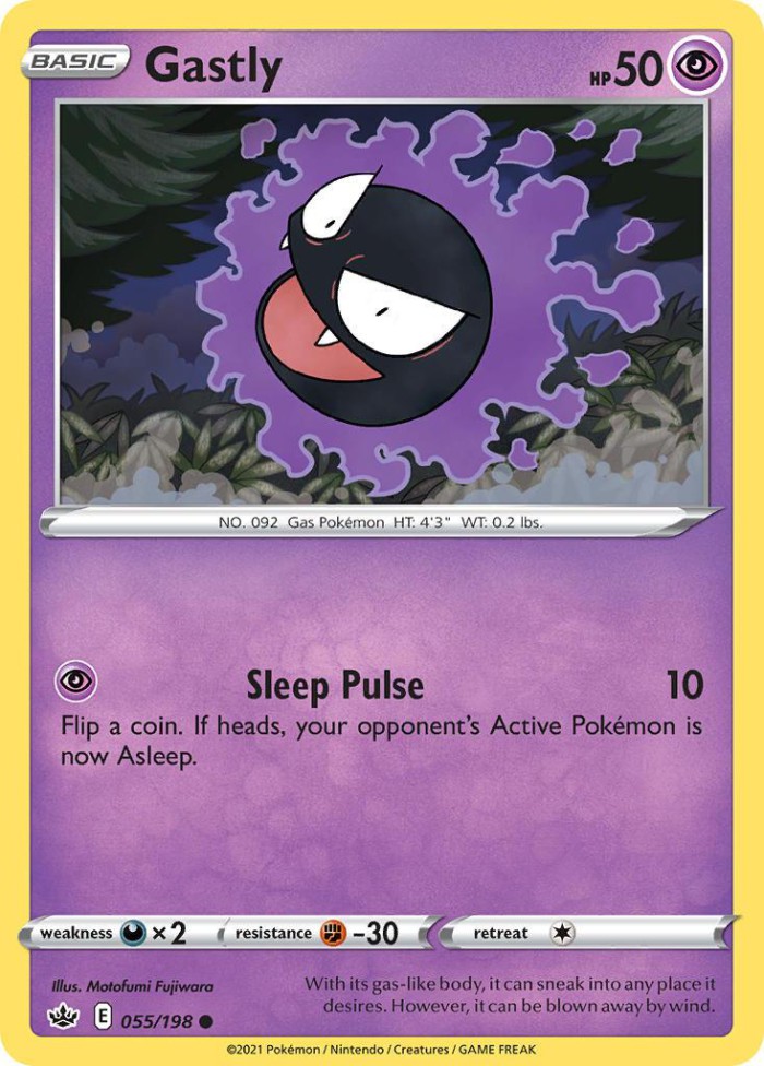 Carte Pokémon: Gastly [Fantominus]