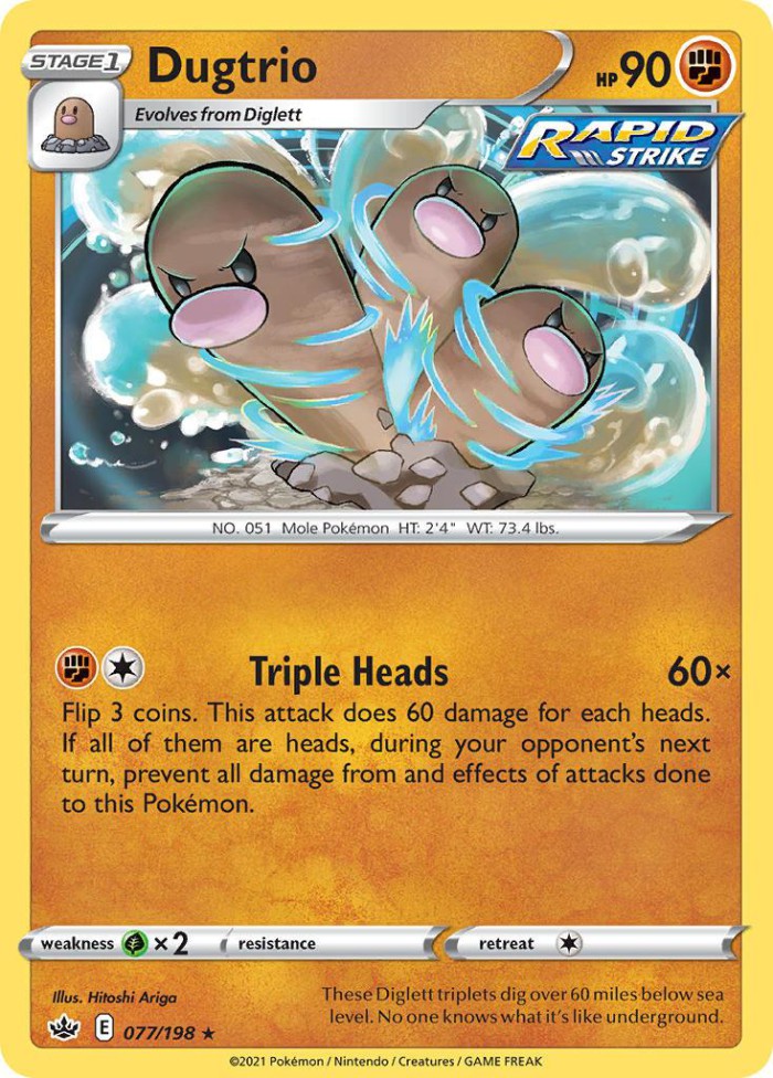 Carte Pokémon: Dugtrio [Triopikeur]