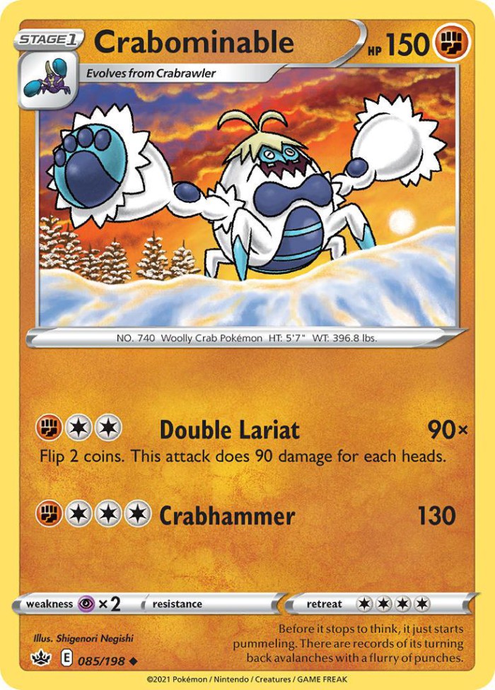 Carte Pokémon: Crabominable [Crabominable]