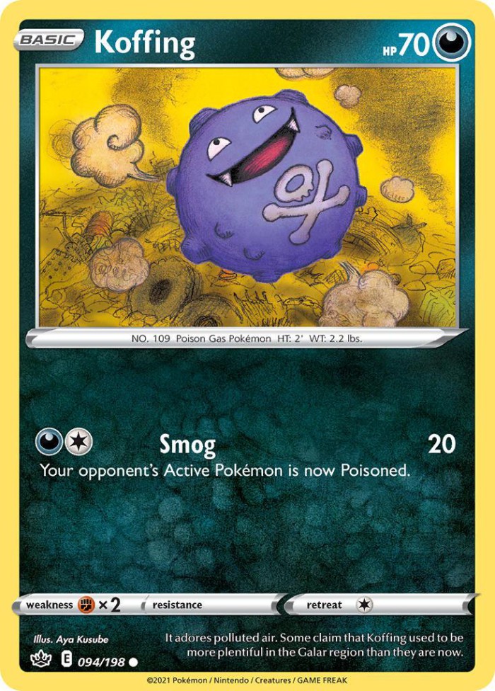 Carte Pokémon: Koffing [Smogo]