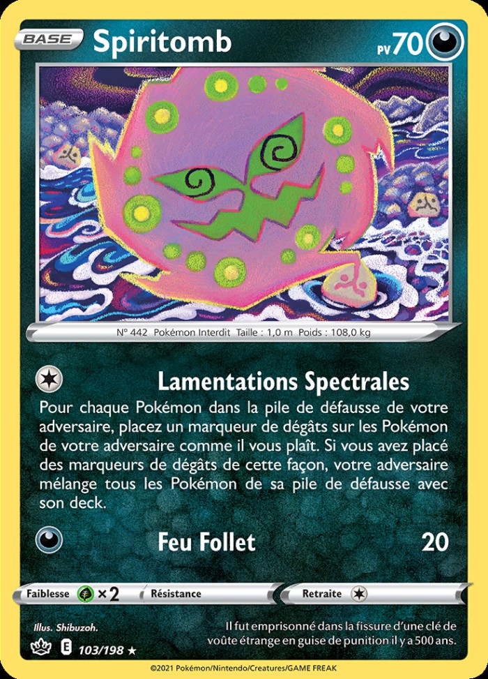 Carte Pokémon: Spiritomb [Spiritomb]