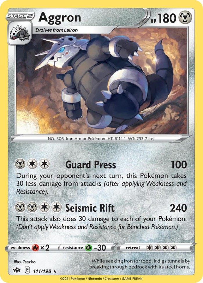 Carte Pokémon: Aggron [Galeking]