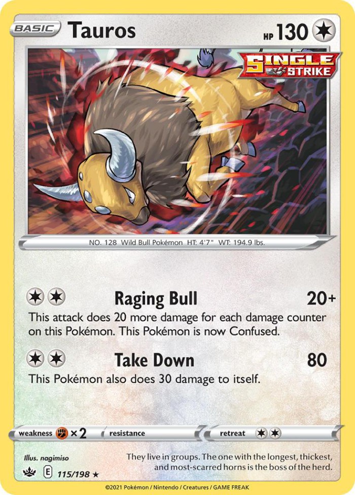 Carte Pokémon: Tauros [Tauros]