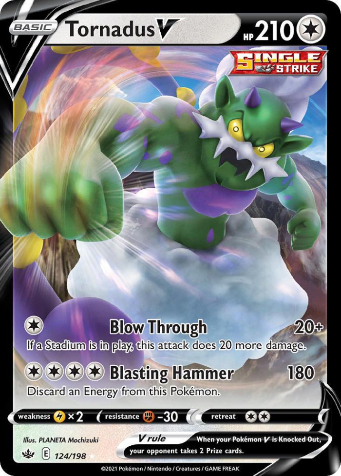 Carte Pokémon: Tornadus V [Boréas V]