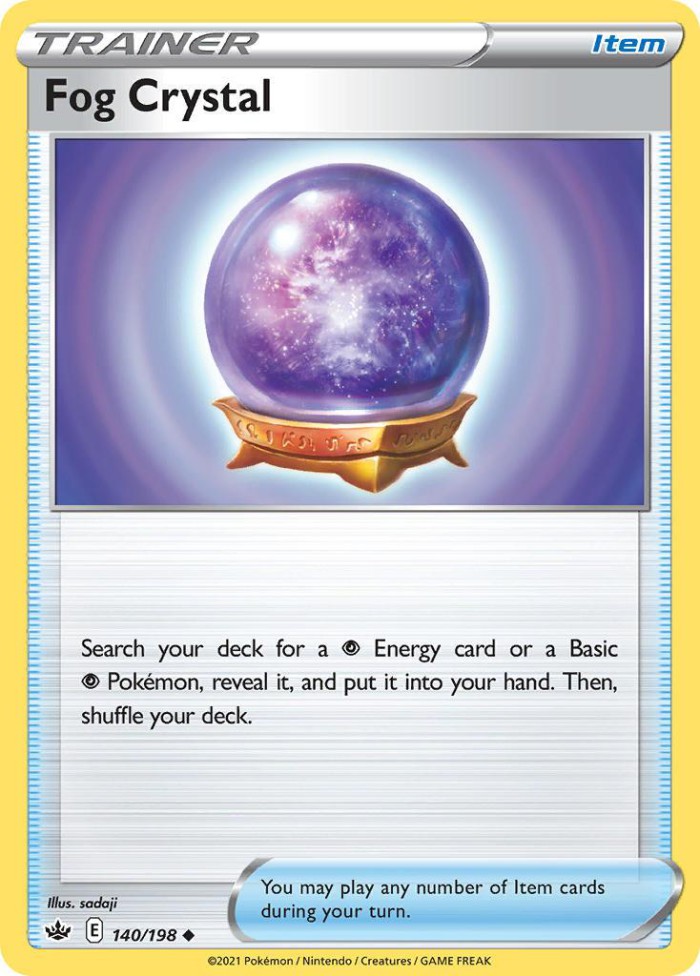 Carte Pokémon: Fog Crystal [Boule de Cristal Brume]