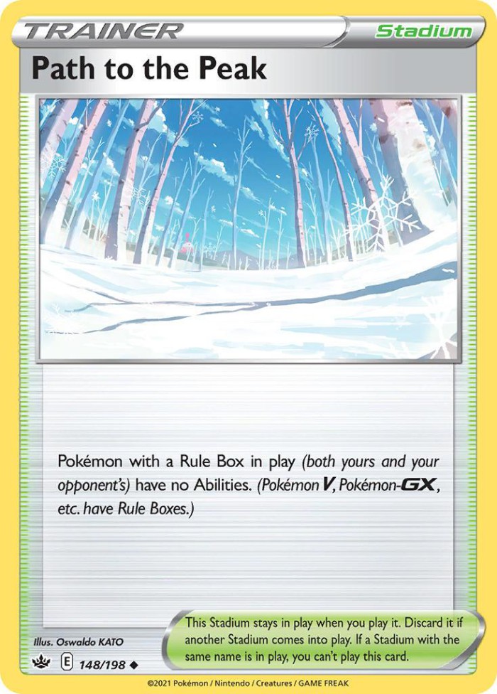 Carte Pokémon: Path to the Peak [Sentier Blanche-Cime]