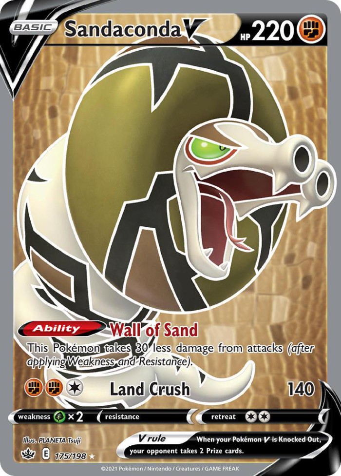 Carte Pokémon: Sandaconda V [Dunaconda V]