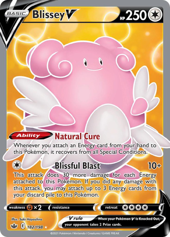 Carte Pokémon: Blissey V [Leuphorie V]