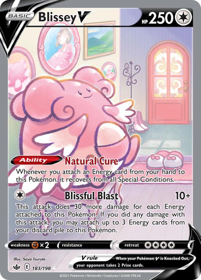 Carte Pokémon: Blissey V [Leuphorie V]