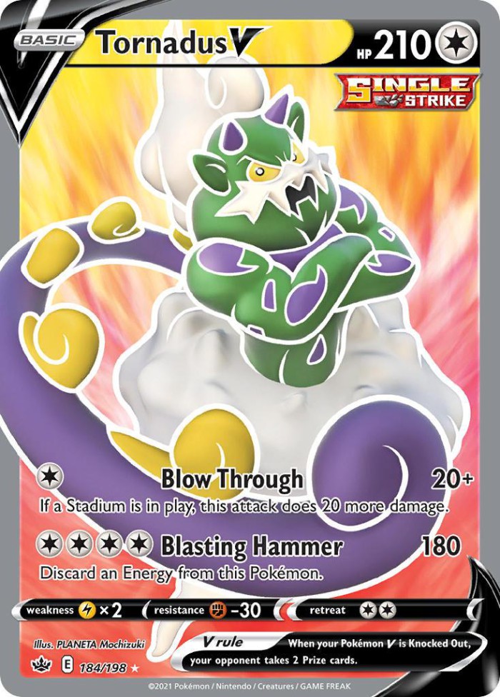 Carte Pokémon: Tornadus V [Boréas V]