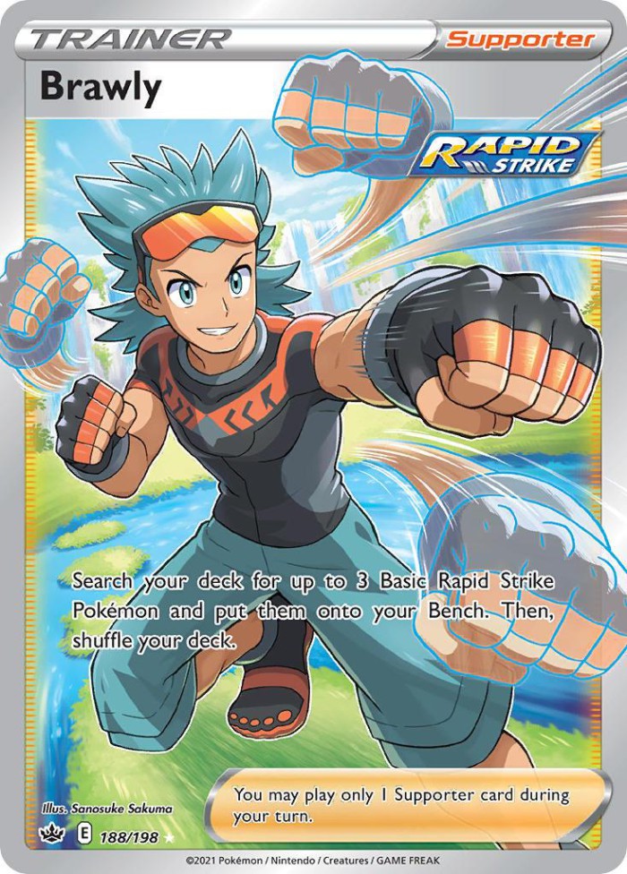 Carte Pokémon: Brawly [Bastien]