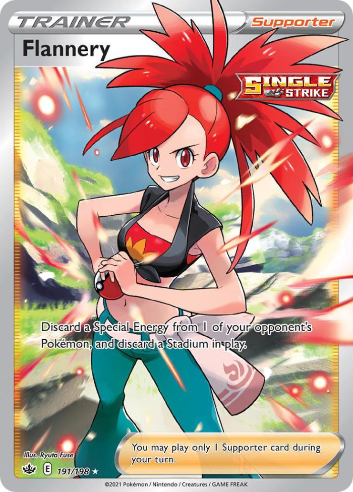 Carte Pokémon: Flannery [Adriane]