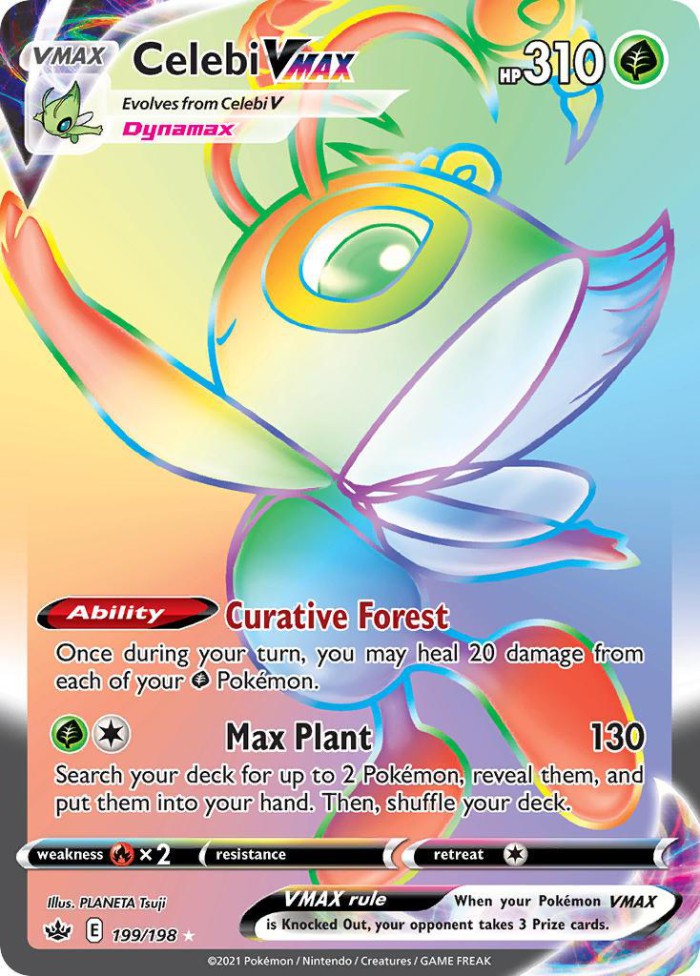 Carte Pokémon: Celebi VMAX [Celebi VMAX]