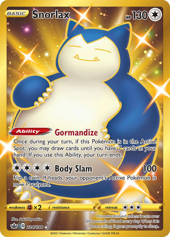 Carte Pokémon: Snorlax [Ronflex]