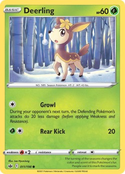 Carte Pokémon: Deerling