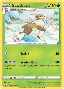 Carte Pokémon: Sawsbuck