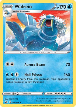 Carte Pokémon: Walrein