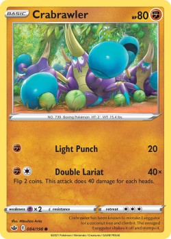 Carte Pokémon: Crabrawler