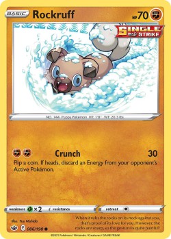 Carte Pokémon: Rockruff