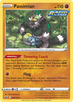 Carte Pokémon: Passimian