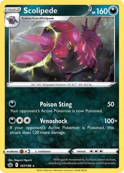 Carte Pokémon: Scolipede