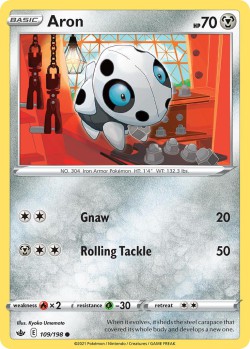 Carte Pokémon: Aron