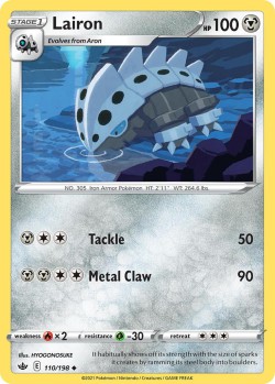 Carte Pokémon: Lairon