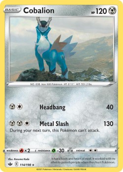 Carte Pokémon: Cobalion