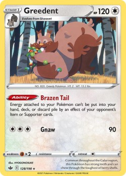 Carte Pokémon: Greedent