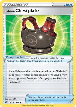 Carte Pokémon: Galarian Chestplate