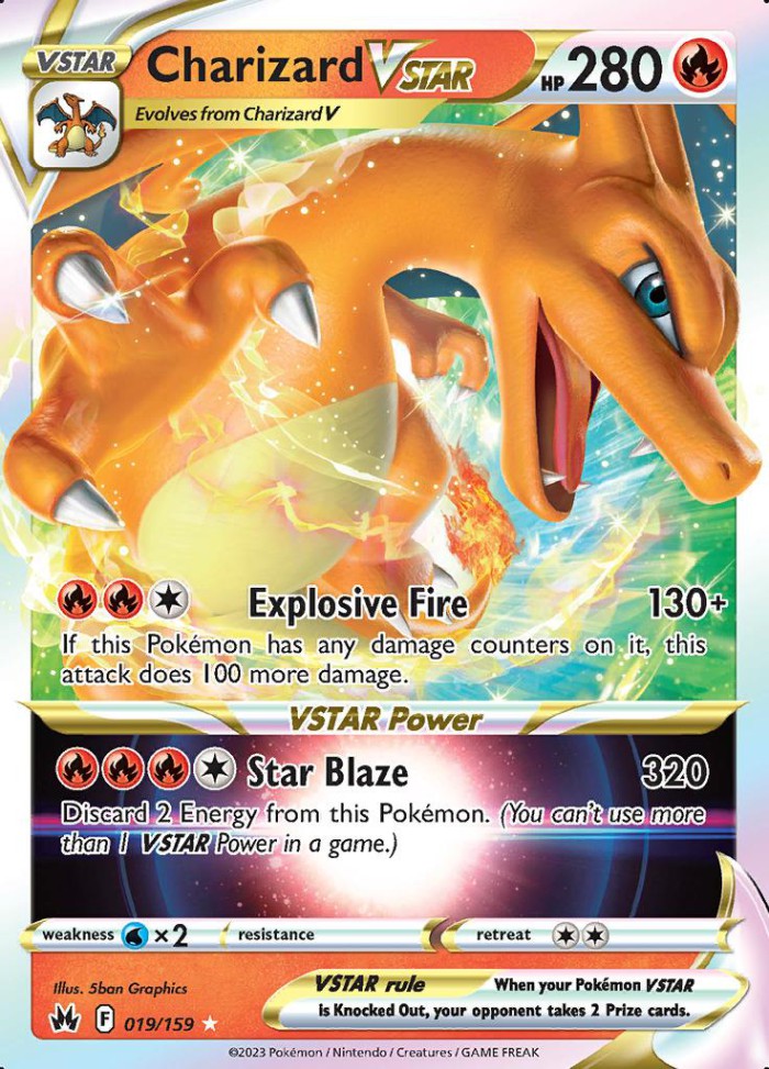 Carte Pokémon: Charizard VSTAR [Dracaufeu VSTAR]