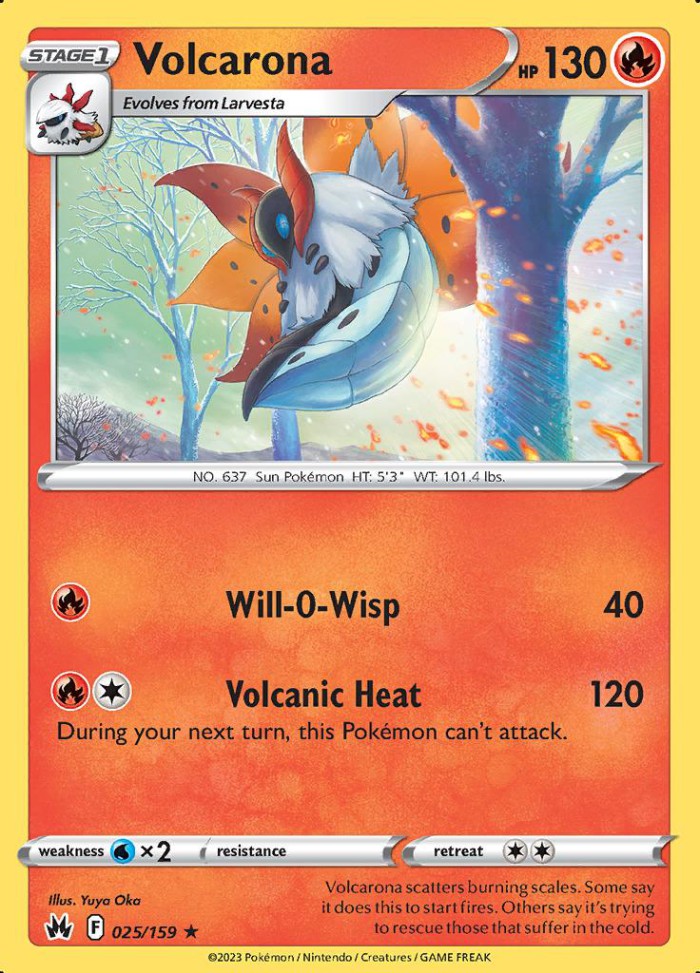 Carte Pokémon: Volcarona [Pyrax]