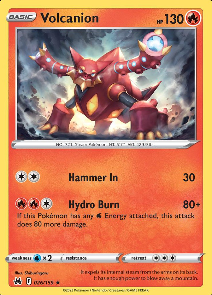 Carte Pokémon: Volcanion [Volcanion]