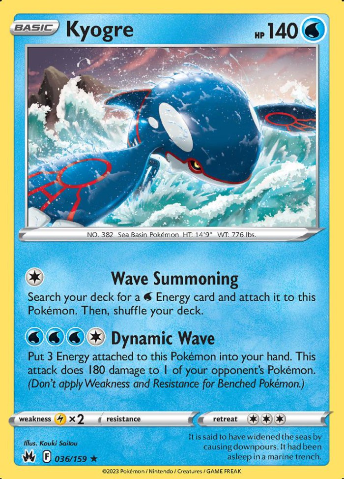 Carte Pokémon: Kyogre [Kyogre]