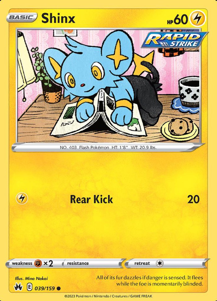 Carte Pokémon: Shinx [Lixy]