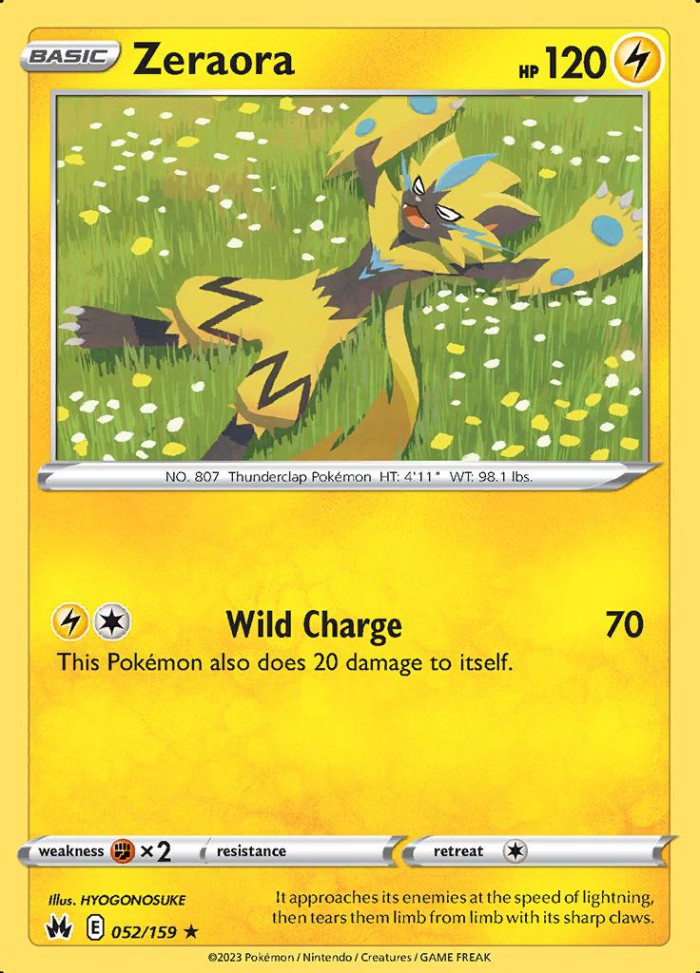 Carte Pokémon: Zeraora [Zeraora]